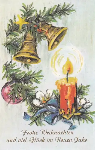 3409 -  - Frohe Weihnachten und viel Glück im neuen Jahr - gelaufen 1976