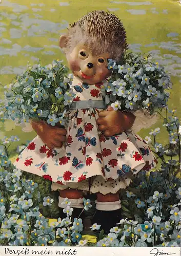 3471 -  - Mecki , vergiss mein nicht - gelaufen 1965