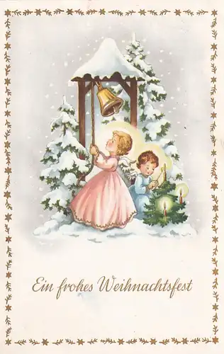 3473 -  - Ein frohes Weihnachtsfest - gelaufen 1961