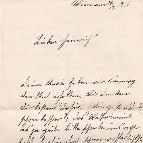 3534 - Österreich - Wien , Brief v. 1911