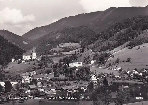 3583 - Österreich - Niederösterreich , Hollenstein an der Ybbs , Sommerfrische - gelaufen 1960