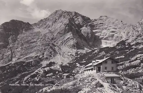 3618 - Österreich - Steiermark , Heßhütte mit Hochtor - gelaufen