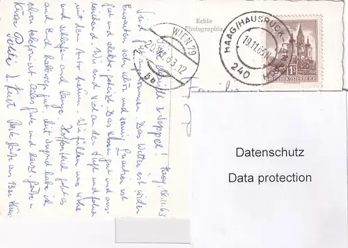3650 - Österreich - Oberösterreich , Haag am Hausruck , Panorama - gelaufen 1963