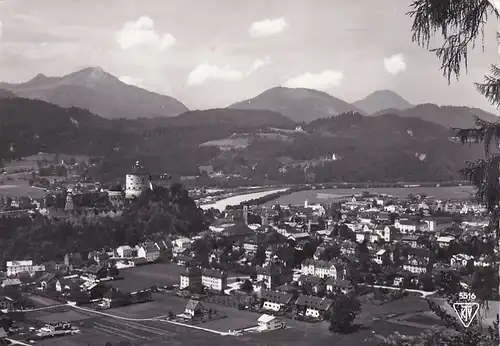 3663 - Österreich - Tirol , Kufstein , Panorama  - gelaufen 1966
