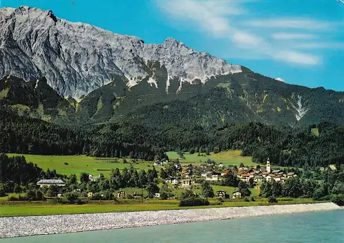 3679 - Österreich - Tirol , Baumkirchen , Panorama - gelaufen 1982