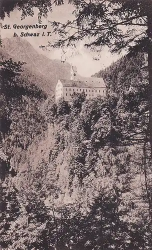 3689 - Österreich - Tirol , St. Georgenberg bei Schwaz - gelaufen 1921