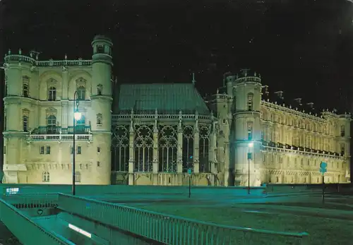3767 - Frankreich - St Germain en Laye (Yvelines) Le Chateau la nuit - gelaufen 1985