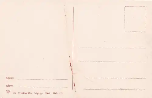 3772 - Holland - Gravenhage , Den Haag , Koninklijk Paleis - nicht gelaufen 1908