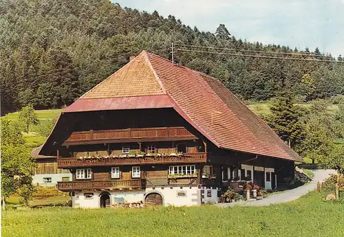 3829 - Deutschland - Schwarzwaldhaus , Motiv - gelaufen 1978