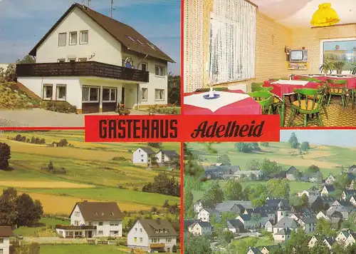 3862 - Deutschland - Langenbach , Gästehaus Adelheid - nicht gelaufen