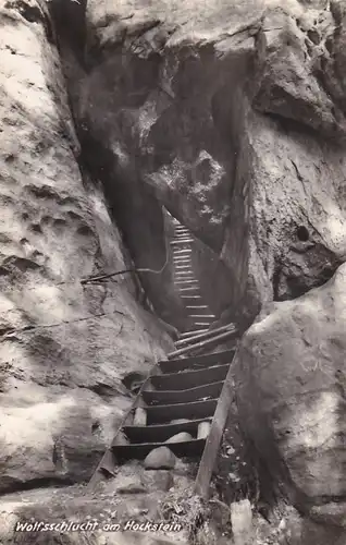 3907 - Deutschland - Wolfsschlucht am Hockstein - nicht gelaufen