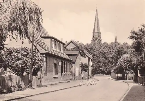 3913 - Deutschland - Vellahn , Meckl. , Straße - gelaufen