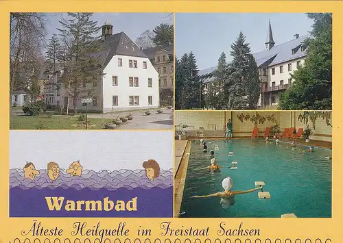 3928 - Deutschland - Geringswalde , Ortsteil Warmbad , Knappschafts Kurklinik - nicht gelaufen