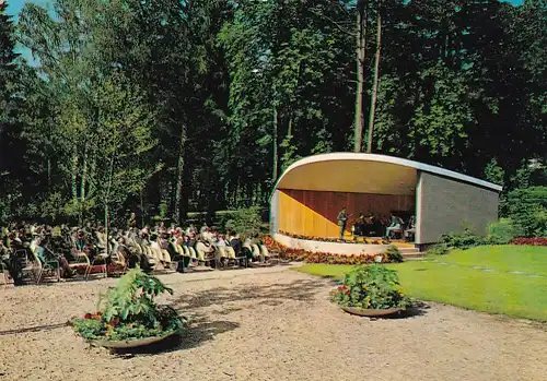 3975 - Deutschland - Bad Wildungen Reinhardshausen , Musikpavillon - gelaufen 1973