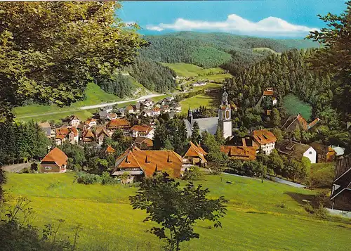 3987 - Deutschland - Todtmoos im südlichen Schwarzwald , Panorama - nicht gelaufen