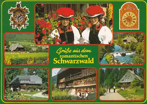 3998 - Deutschland - Romantischer Schwarzwald - nicht gelaufen