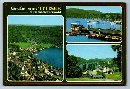 4002 - Titisee , Hochschwarzwald - nicht gelaufen
