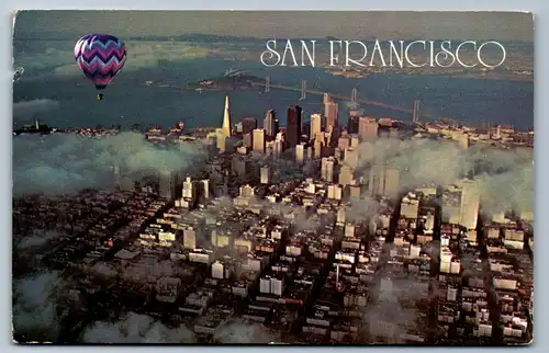 4045 - San Francisco , Panorama - gelaufen 1989