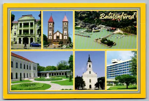 4058 - Balatonfüredrol , Balatonfüred , Plattensee , Balaton - gelaufen 2011