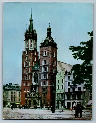 4078 - Krakow , Krakau , Kosciol Mariacki - nicht gelaufen