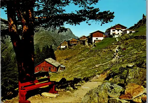 4215 - Tirol , Sölden , Alpengasthof Kleblaralm , Ötztal - nicht gelaufen