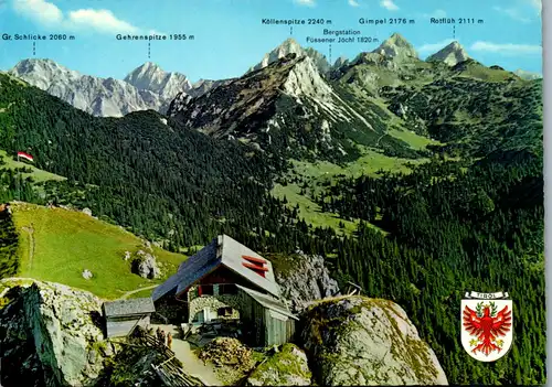 4220 - Tirol , Pfrontnerhütte am Aggenstein - nicht gelaufen