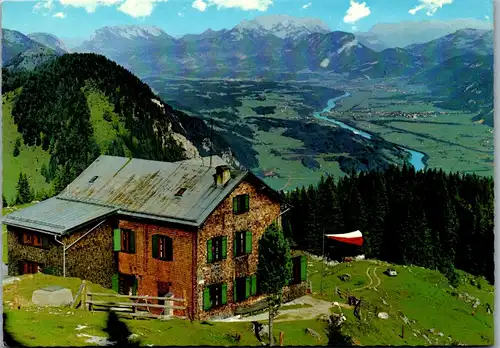 4237 - Tirol , Bayreuther Hütte , Blick ins Unterinntal und auf Kaisergebirge - nicht gelaufen