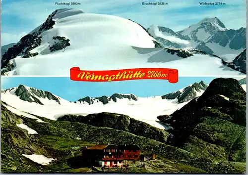 4252 - Tirol , Vernagthütte , Ötztal - nicht gelaufen
