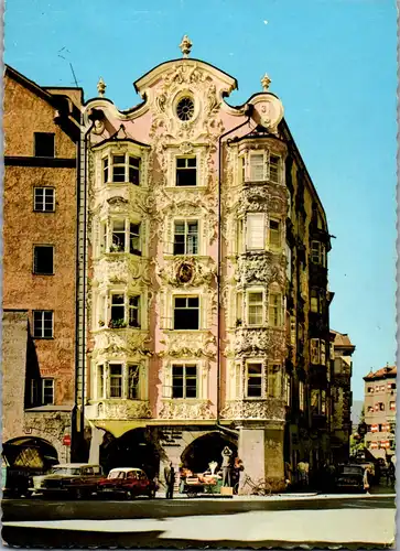 4277 - Tirol , Innsbruck , Altstadt , Hölblinghaus - gelaufen