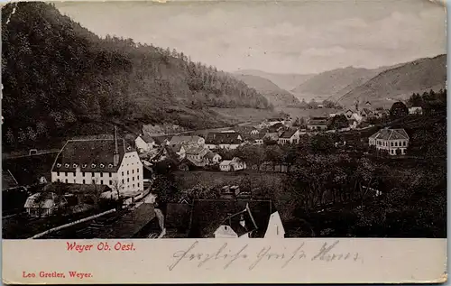 4289 - Weyer , Panorama - gelaufen 1905