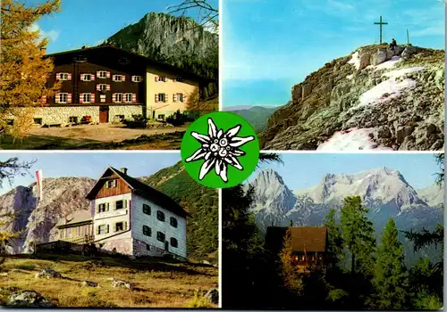 4305 - Warscheneck Gebiet , Linzerhaus , Dümlerhütte , Gipfelkreuz , Zellerhütte - gelaufen 1983