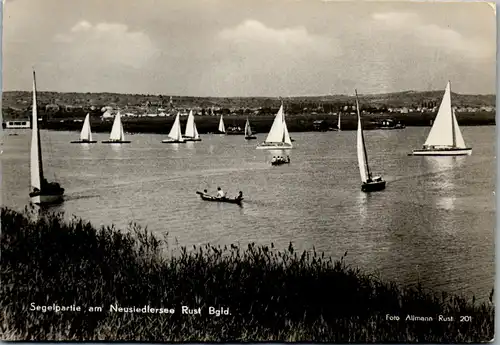 4337 - Rust , Segelpartie am Neusiedlersee - nicht gelaufen