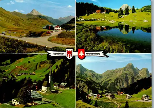 4338 - Schröcken im Bregenzerwald , Hochtannberg , Hochkrumbach , Körbersee , Nesslegg - gelaufen 1976