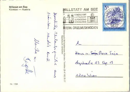 4351 - Millstadt am See , Millstädtersee - gelaufen 1981