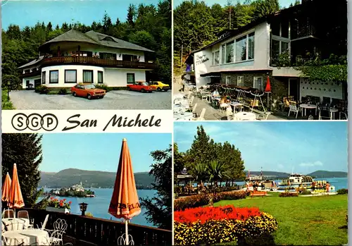 4352 - Maria Wörth , San Michele , Erholungs und Schulungsheim Simmering Graz Pauker - gelaufen 1980