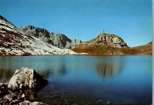 4361 - Eduard Pichl Hütte , Wolayersee - gelaufen 1981