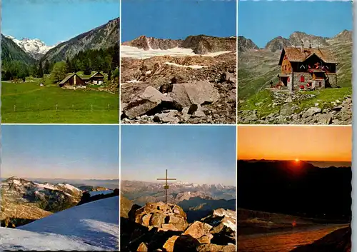 4366 - Maltatal , Hochalm , Kohlmayerhütte im Gößgraben mit Hohen Gößkar - nicht gelaufen