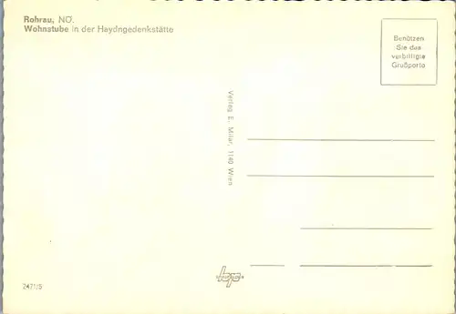 4414 - Rohrau , Wohnstube in der Haydngedenkstätte - nicht gelaufen