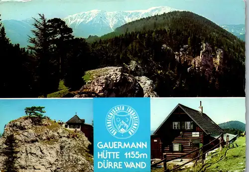 4422 - Gauermannhütte , Dürre Wand , Gauermann Hütte - gelaufen 1980