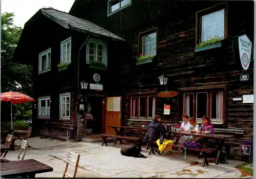 4437 - Eschenau , Kaiserkogel Hütte - gelaufen 1991