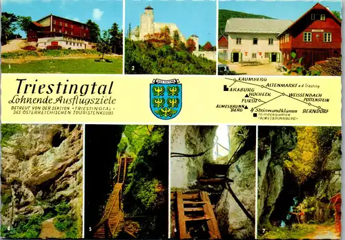 4444 - Triestingtal , Hocheckhaus , Steinwandklamm , Almesbrunnberg , Türkenloch - nicht gelaufen