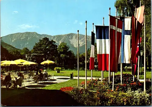 4458 - Puchberg am Schneeberg , Kurpark mit Schneeberg - nicht gelaufen