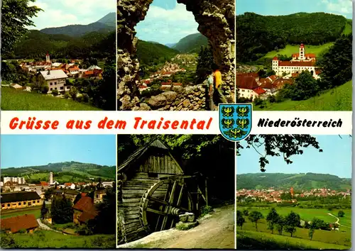 4469 - Traisental , Türnitz , Hohenberg , Lilienfeld , Traisen , Wilhelmsburg , Mühle - nicht gelaufen
