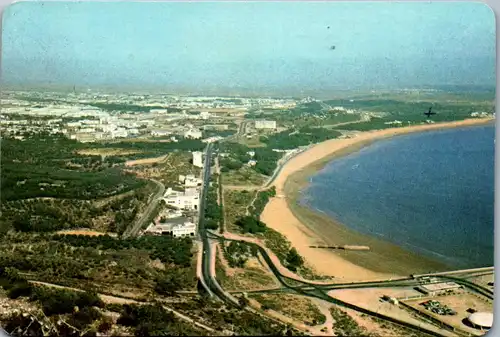 4509 - Royaume du Maroc , Agadir , Une plage qui n'en finit plus - gelaufen 1972