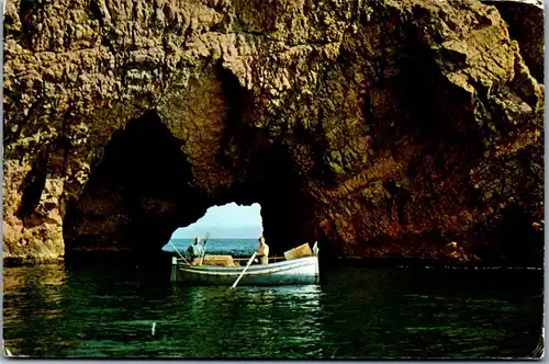 4521 - Costa Brava , La Foradada , Ruderboot - gelaufen