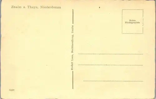 4529 - Znaim a. Thaya , Niederdonau - nicht gelaufen