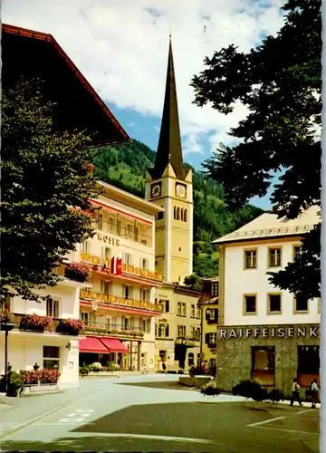 4540 - Salzburg - Bad Hofgastein , Zentrum - gelaufen 1976