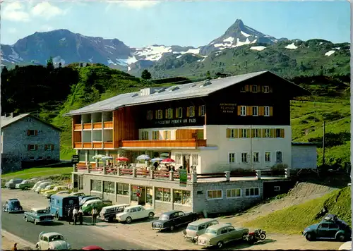4541 - Salzburg - Obertauern , Paßhöhe , Alpengasthof Perner , Seekarspitze , Auto - nicht gelaufen