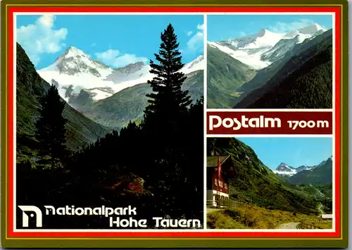 4545 - Salzburg - Postalm im Obersulzbachtal , Nationalpark Hohe Tauern , Großvenediger und großer Geiger , Neukirchen im Oberpinzgau - nicht gelaufen