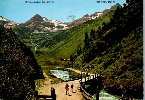 4558 - Salzburg - Badgastein Böckstein , Valeriehaus im Naßfeld , Naßfeldertal , Schareck , Schlappereben Spitze - gelaufen